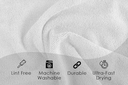 Avalon Towels Microfiber Cleaning Cloths Value Pack of 36 Size 16" x 16" - Image 7