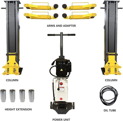 2 Post Lift 7000lbs Car Lift Two Post Car Lift Automotive Lift - Image 4