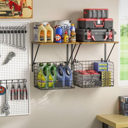 2 Pack Garage Shelves Wall Mounted - Image 4
