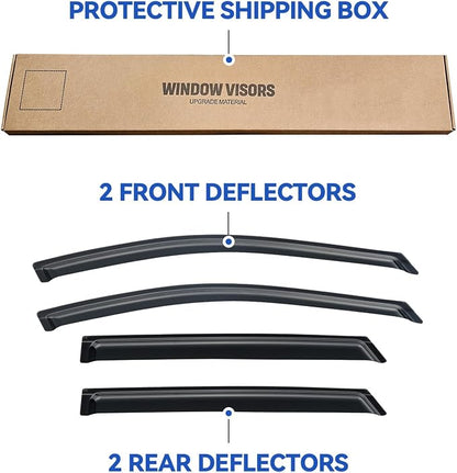 Window Visors Rain Guards Shield - Image 5