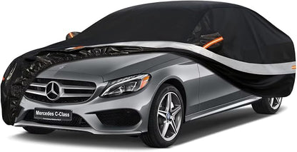 10 Layers Car Cover Custom Fit for Mercedes Benz C Class C250 C300 C43 C63 by Holthly