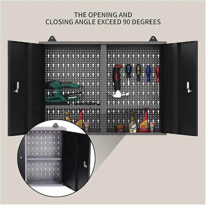 JZD Steel Garage Wall Mounted Tool Cabinet - Image 4