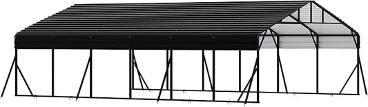 20' x 30' x 8.5' Heavy Duty Metal Carport by Hipicute