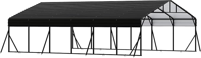 20' x 30' Heavy Duty Metal Carport - Image 8