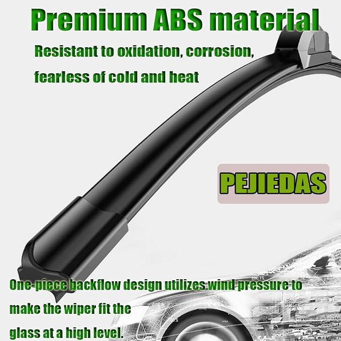 Set of Wiper Blades, Front Wiper + Rear Wiper Blades - Image 4