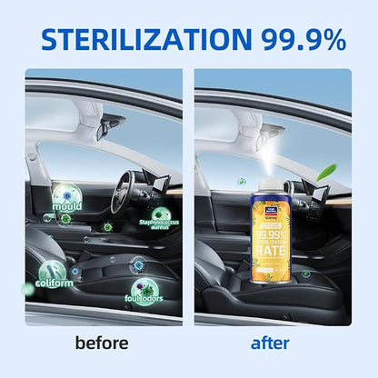 Glodway Whole Car Air Refresher Spray, Odor Eliminator Eliminates Strong - Image 3