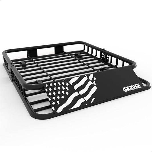 51" x 36" Universal Roof Rack Carrier Basket, 200 Lbs Capacity Car Cargo Rack by GarveeLife