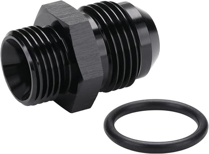 10AN Male Flare to 8AN ORB O-ring Boss Fuel Pump Rail Adapter Fitting Aluminum - Image 5