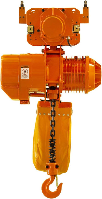 Prowinch 3 Ton Electric Chain Hoist Power Trolley 1 Speed 30 ft. G100 Chain - Image 4