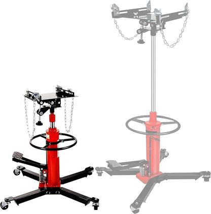 Transmission Jack 1660 lbs/ 0.75 Ton Capacity Hydraulic Telescopic Transmission - Image 8