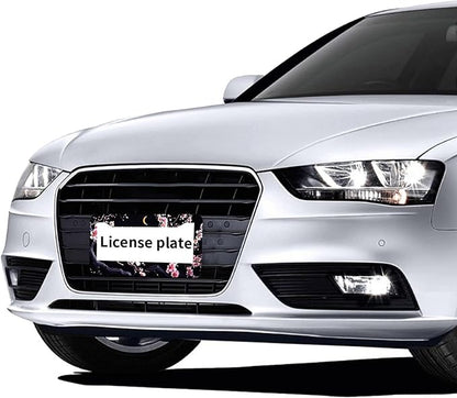 Flowers Plum Blossom Moon License Plate Frames - Image 6