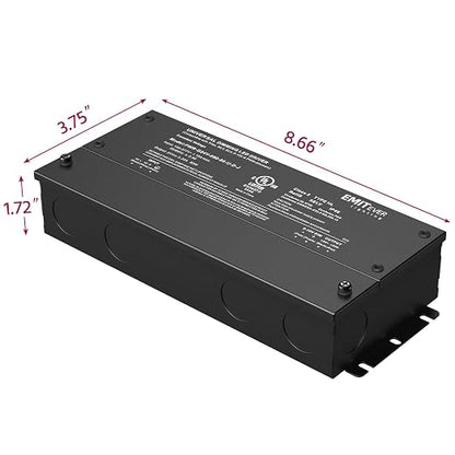 EMITEVER Dimmable Led Driver, 80W AC 110V-277V to DC 24V Transformer, 5-in-1 - Image 3