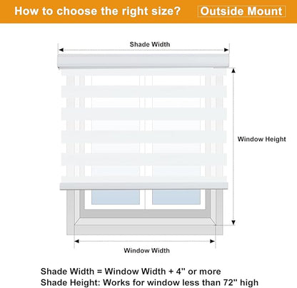 Persilux Zebra Cordless Roller Shades - Image 8