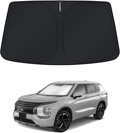KUST Windshield Sun Shade for Mitsubishi Outlander 2022-2024 2025 2026 Window by KUST