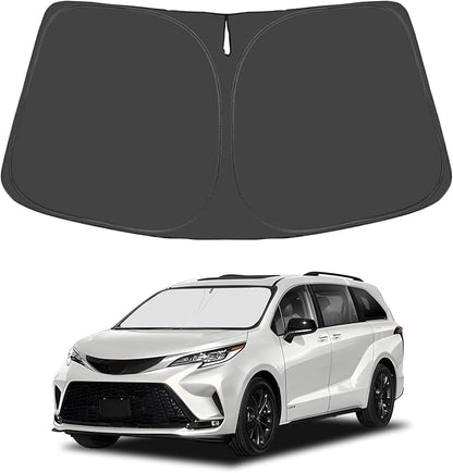 Proadsy Custom Fit 2021-2025 Sienna Mini L LE SE XLE Limited Van Windshield Sun by Proadsy