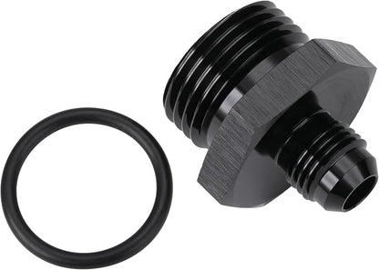 6AN Male Flare to 12AN ORB O-ring Boss Fuel Pump Rail Adapter Fitting Aluminum - Image 4