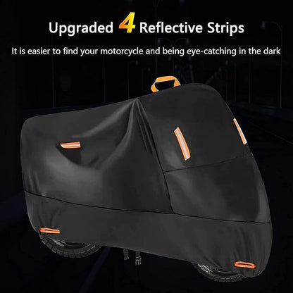 300D Oxford Heavy Duty Motorcycle Cover, Dirt Bike Cover, 86 inch L Compatible - Image 4