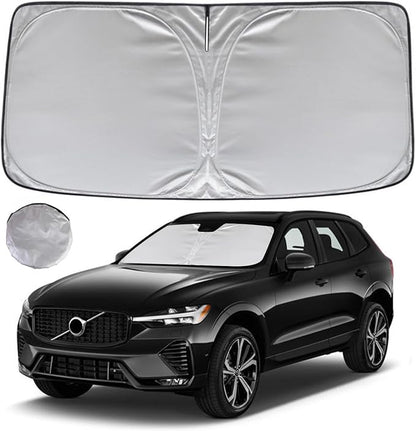 KAYZT Windshield Sun Shade for 2018-2025 2026 Volvo XC60 Foldable Sunshade by KAYZT