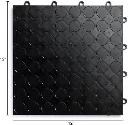 Big Floors RaceDeck CircleTrac, Interlocking Non-Slip Garage Flooring Tile - Image 7