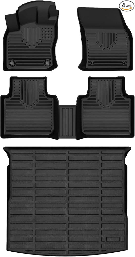 Wayhigh-All Weather Floor Mats Cargo Liner by Wayhigh