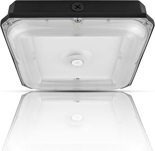 80W/60W/40W Power Selectable LED Canopy Garage Light by OstekLedLighting