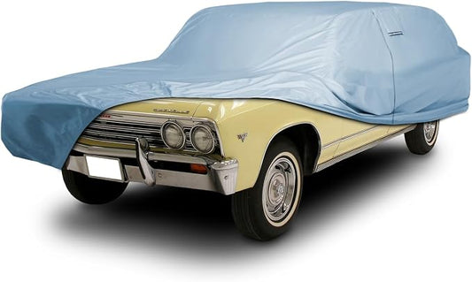 iCarCover Premium Car Cover for 1964-1972 Chevy Malibu Wagon Heavy Duty by iCarCover