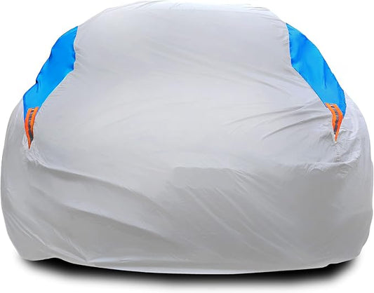MORNYRAY Waterproof Car Cover All Weather Snowproof UV Protection Windproof by MORNYRAY
