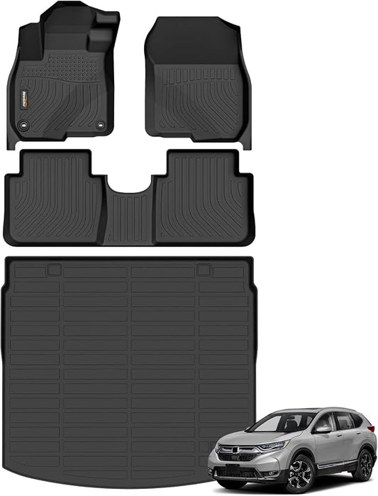 Binmotor-Floor Mats & Upper Cargo Liner Set by VisittheBinmotor