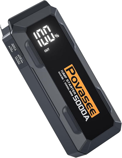 Car Battery Jump Starter 5000A Jump Box Portable Car Jump Starter Battery Pack - Image 8