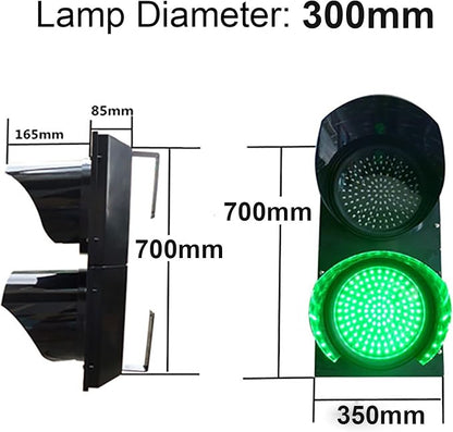 WilkSxyc Red/Green Traffic Stop Light, LED Traffic Light Lamp - Image 3