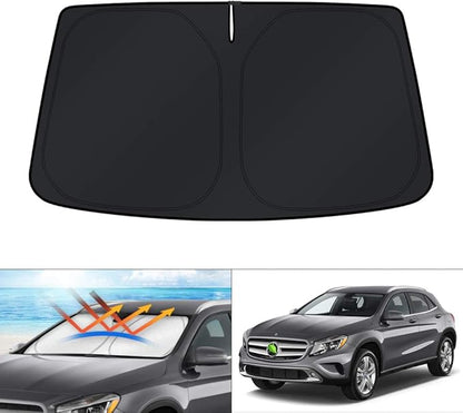 KUST Windshield Sun Shade for 2014-2020 Mercedes Benz GLA 180 200 220 250 by KUST