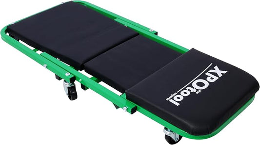 Mechanic Creeper and Stool, 2-in-1 Garage Tool, 300 lbs Capacity, Low Profile by HEIGHYOXPFurniture