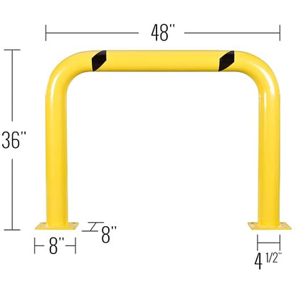 Guardian Steel Machine Guard Barrier Hollow Fillable Protect Equipment - Image 2