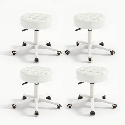 Small Chair Round Rolling Stool by HDHNBA