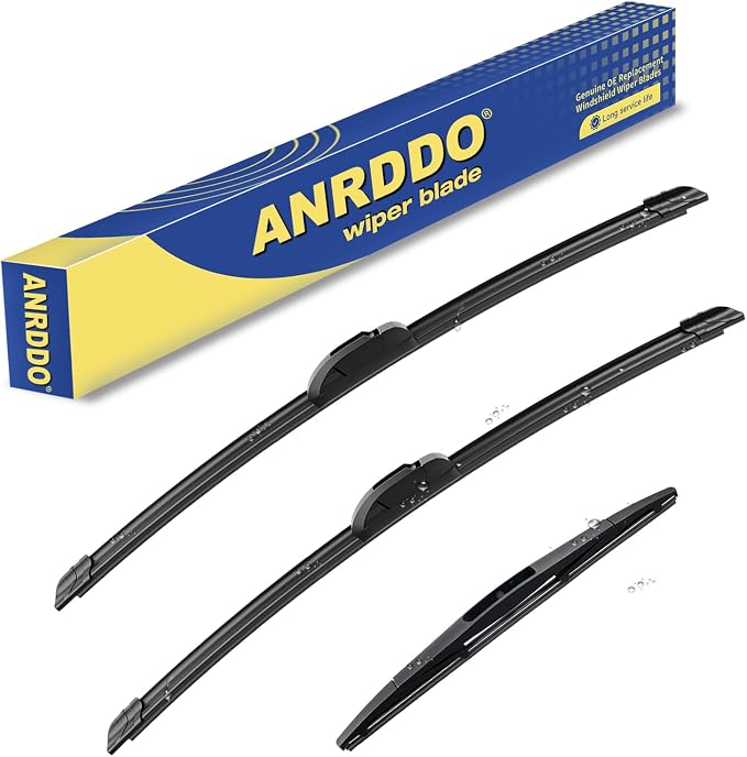 3 Wipers Factory Replacement For 2009-2012 Subaru Forester, 2005-2009 Subaru by ANRDDO