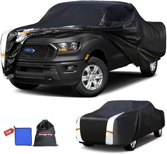 Ford Ranger Truck Cover Custom Fit 2019-2025 Super Cab/Crew Cab SB by FocusonQualityServiceHear