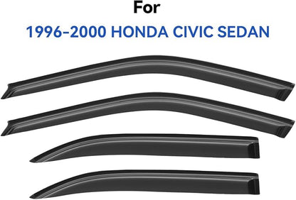 Window Visors Rain Guards Shield - Image 2