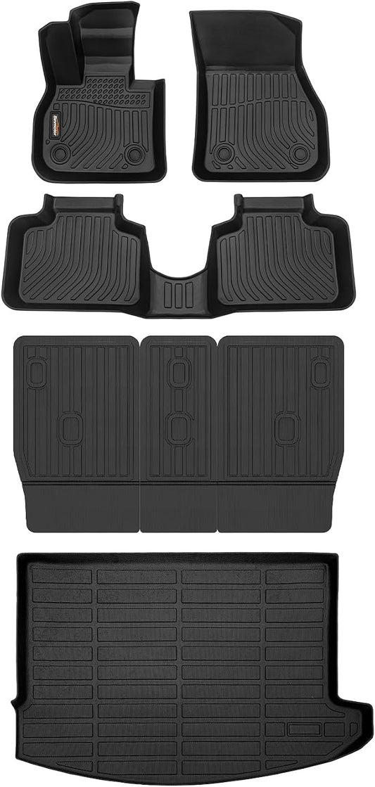 Binmotor-Floor Mats Cargo Liner Full Set by VisittheBinmotor