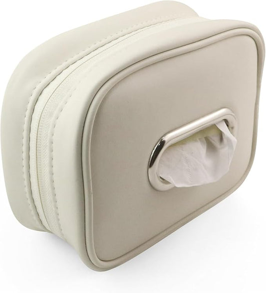 Car Tissue Holder, Tissue Box Cover Keep Car Tidy, Premium PU Leather Backseat by Heellpxi