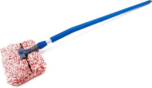 Autofiber Adjustable Head Car Wash Brush | 61" Sectional Angled Pole by Autofiber