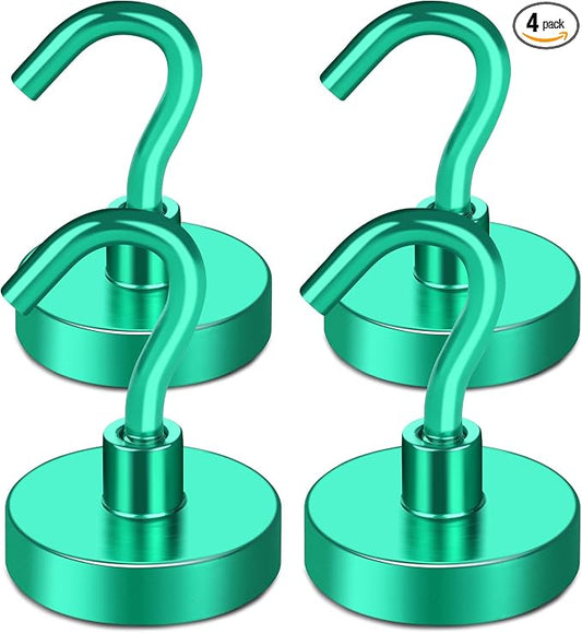 MIKEDE Magnetic Hooks Heavy Duty, 80LB Strong Magnet by MIKEDE