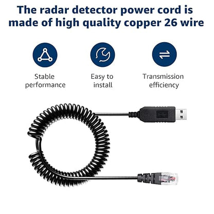 Radar Detector Colied Cable - Image 2