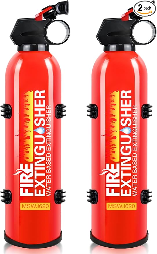 2 Pack Fire Extinguisher for Home - 620ml Portable Fire Extinguisher for Car by Lirches