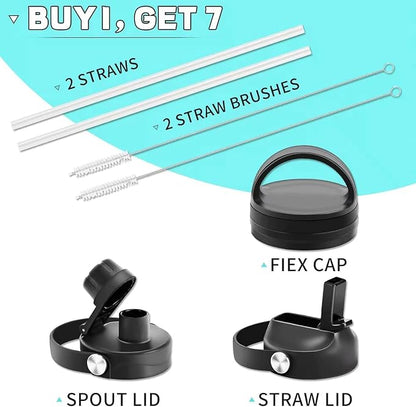 SENDESTAR 32oz Water Bottle Wide Mouth Stainless Steel Vacuum Insulated Double - Image 5