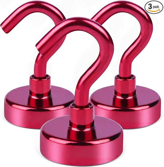 DIYMAG Magnetic Utility Hooks, 30Lbs Heavy Duty Rare Earth Neodymium Magnet by DIYMAG