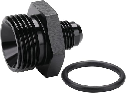 6AN Male Flare to 12AN ORB O-ring Boss Fuel Pump Rail Adapter Fitting Aluminum - Image 5