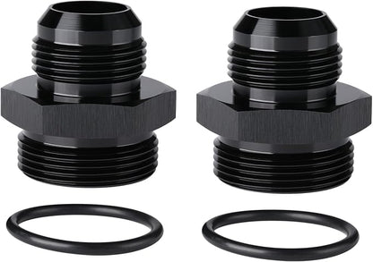 16AN Male Flare to 20AN ORB O-ring Boss Fuel Pump Rail Adapter Fitting Aluminum by Podavelle