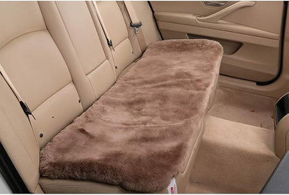 Fluffy Genuine Australia Sheepskin Car Seat Cover - Image 4