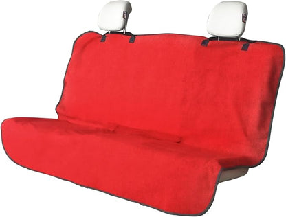 Back Seat Cover for Car Trucks Van SUV, Waterproof Rear Bench Towel Seat Covers by LoyaGour