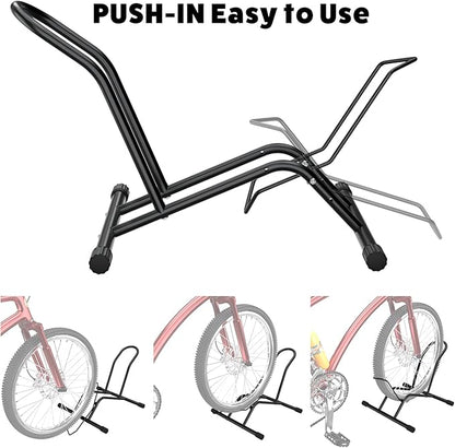 UNITEDPOWER Bike Floor Stand, Adjustable Freestanding Bicycle Storage Parking - Image 2